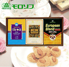 モロゾフクッキー&コーヒー・紅茶セット